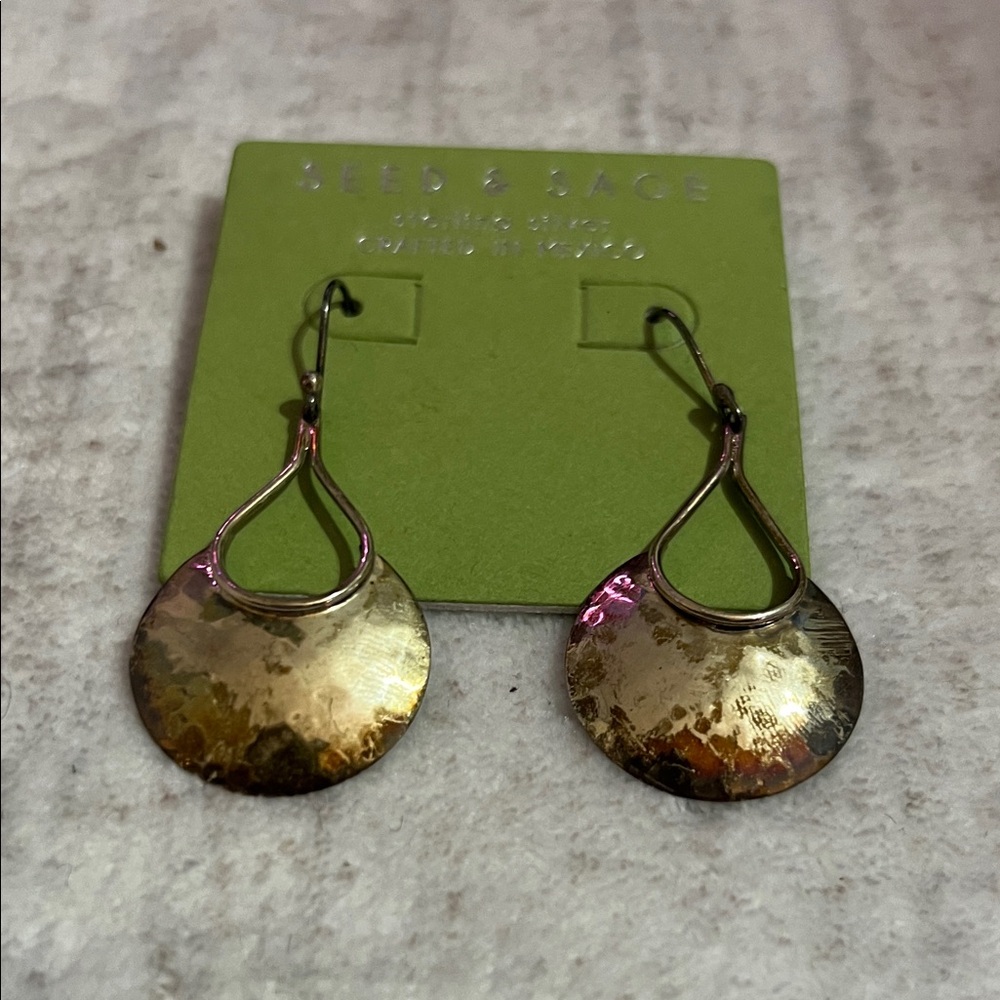 Gold Teardrop Earrings